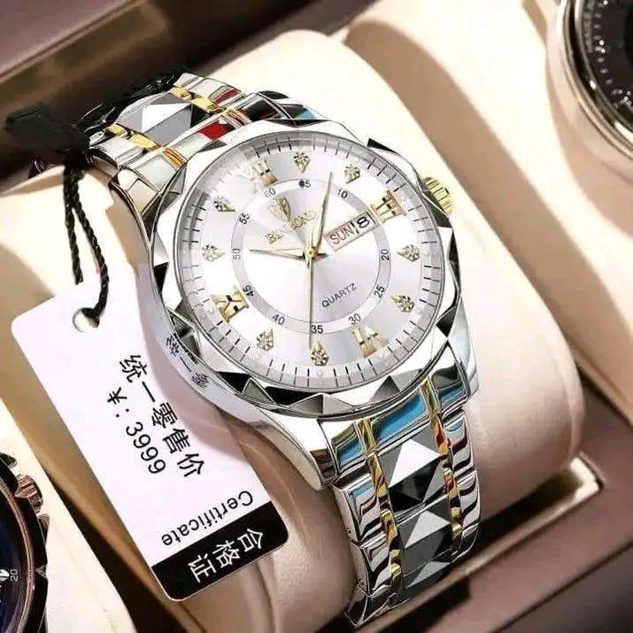 BINBOND AA+ Grade Double Stainless Steel Watch